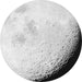 Komar Luna Wall Mural 125x125cm Round | Yourdecoration.com