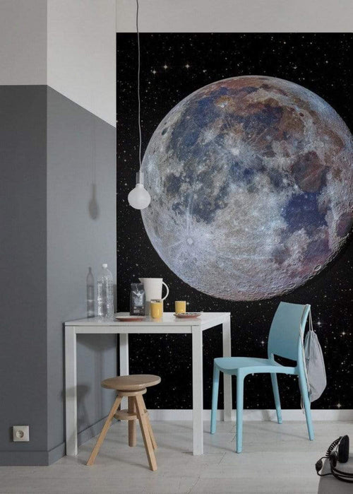 Komar Lunar Non Woven Wall Mural 200x280cm 4 Panels Ambiance | Yourdecoration.com