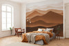 Komar Macchiato Mountains Non Woven Wall Murals 300x250cm 6 panels Ambiance | Yourdecoration.com