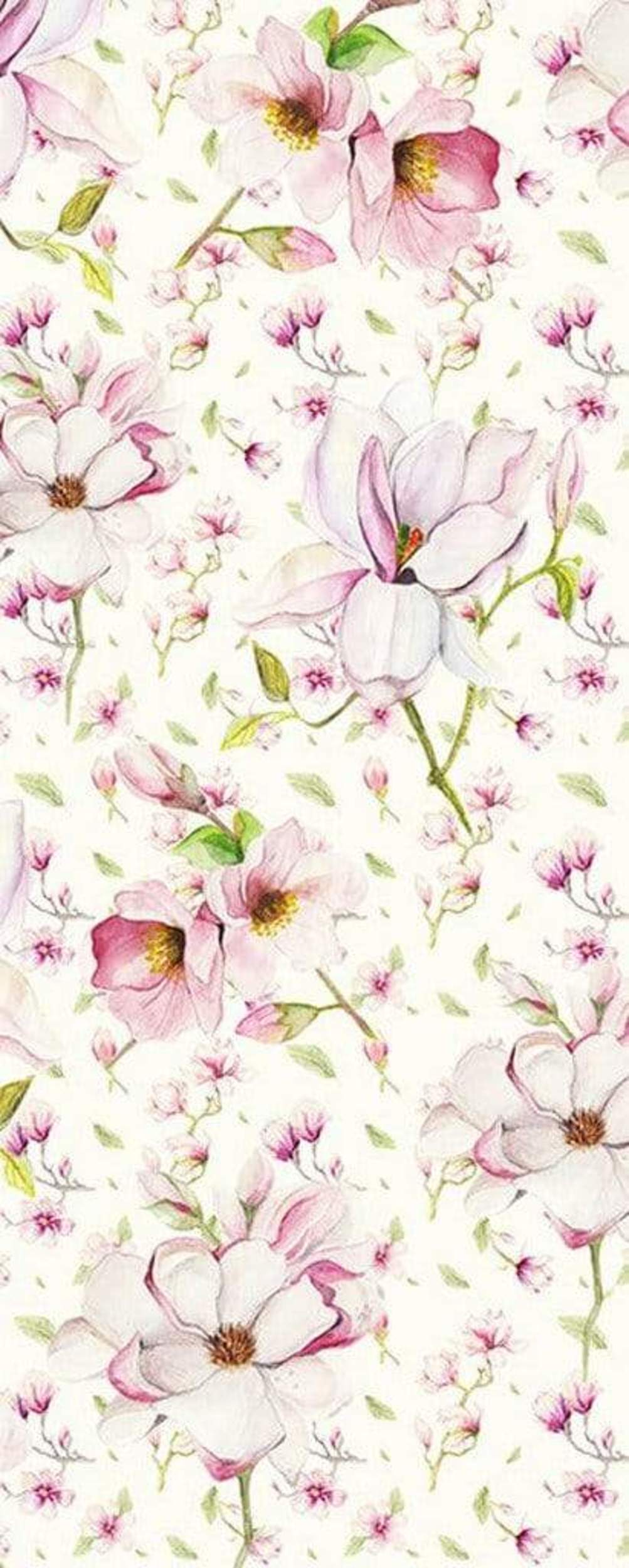 Komar Magnolia Non Woven Wall Mural 100x250cm 1 baan | Yourdecoration.com