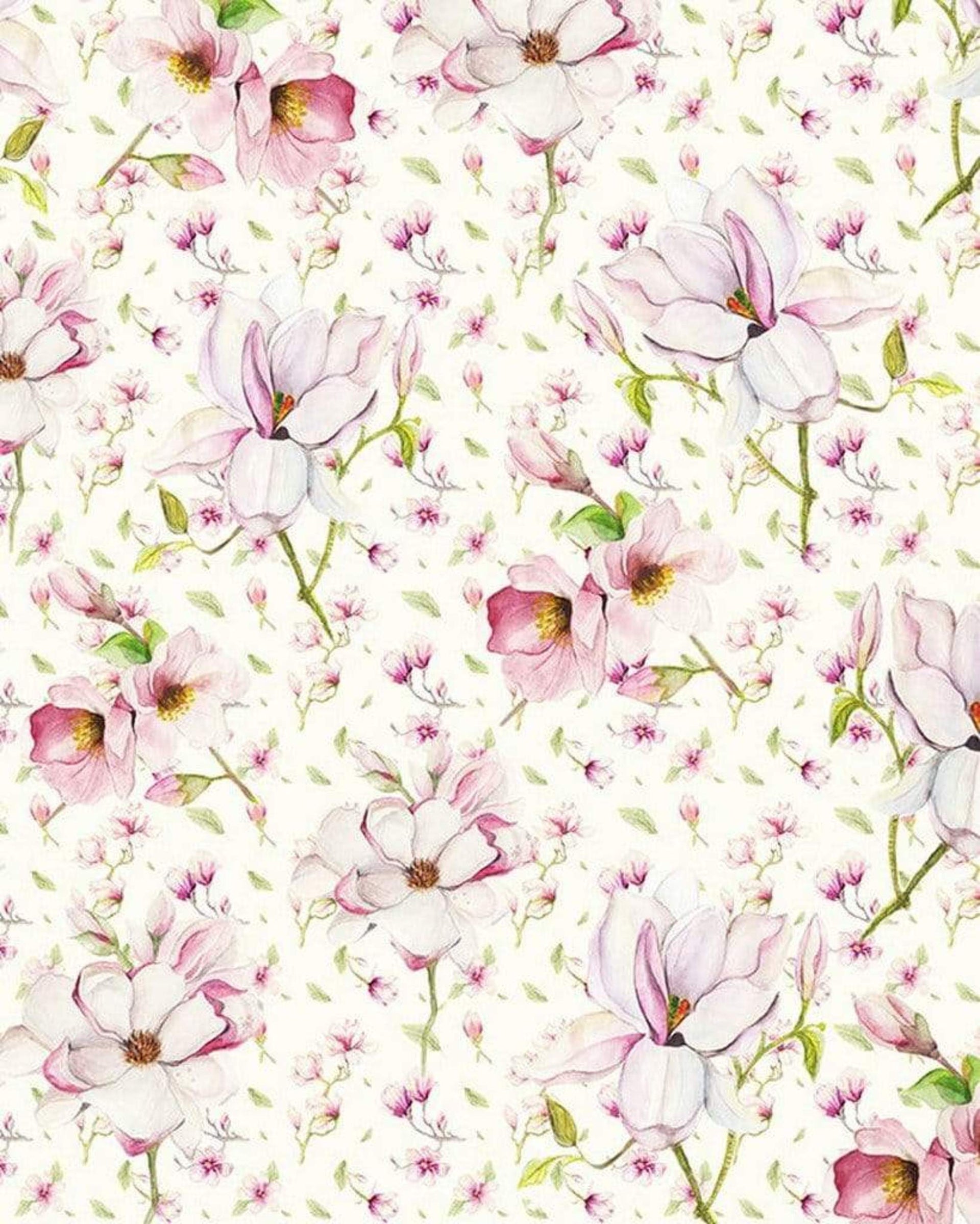 Komar Magnolia Non Woven Wall Mural 200x250cm 2 Panels | Yourdecoration.com