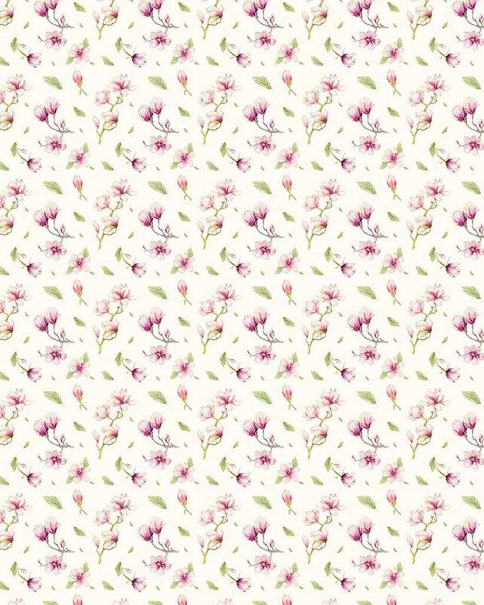 Komar Magnolia Rapport Non Woven Wall Mural 200x250cm 2 Panels | Yourdecoration.com