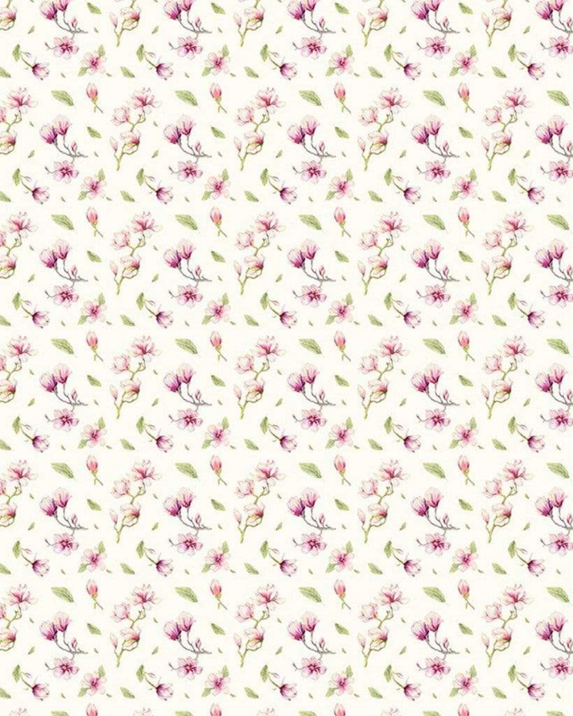 Komar Magnolia Rapport Non Woven Wall Mural 200x250cm 2 Panels | Yourdecoration.com