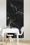 Komar Marble Nero Non Woven Wall Mural 100x250cm 1 baan Ambiance | Yourdecoration.com