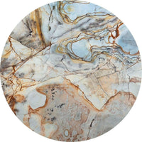 Komar Marble Sphere Wall Mural 125x125cm Round | Yourdecoration.com