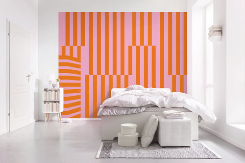 Komar Maximal Minimalism Non Woven Wall Murals 300x250cm 3 panels Ambiance | Yourdecoration.com