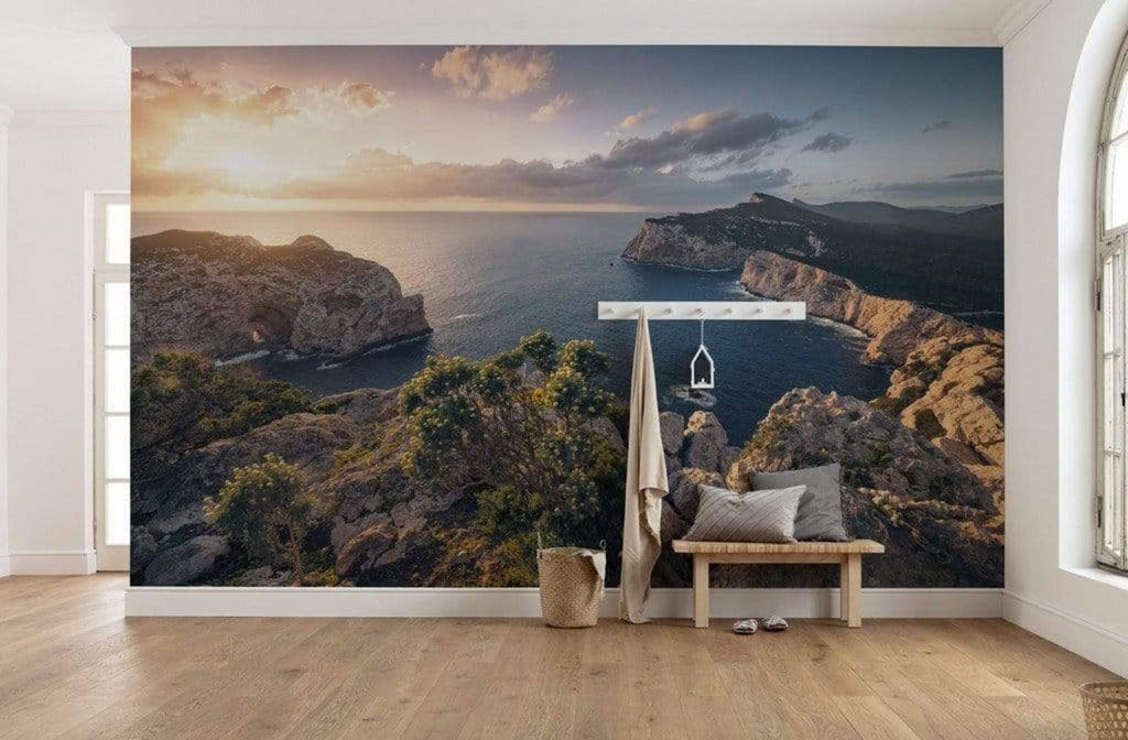 Komar Mediterranes Spektakel Non Woven Wall Mural 450x280cm 9 Panels Ambiance | Yourdecoration.com
