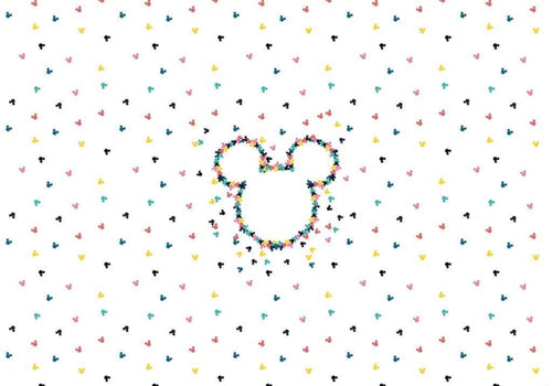 Komar Mickey Heads Up Non Woven Wall Mural 400x280cm 8 Panels | Yourdecoration.com