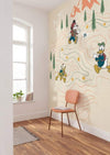 Komar Mickey Meets the Mountain Non Woven Wall Mural 300x280cm 6 Panels Ambiance | Yourdecoration.com