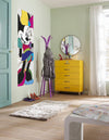 Komar Minnie Mouse Colorful Wall Mural 73x202cm | Yourdecoration.com
