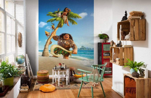 Komar Moana and Maui Non Woven Wall Mural 184x248cm 2 Panels Ambiance | Yourdecoration.com