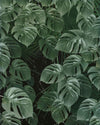 Komar Monstera on Marble Non Woven Wall Mural 200x250cm 2 Panels | Yourdecoration.com