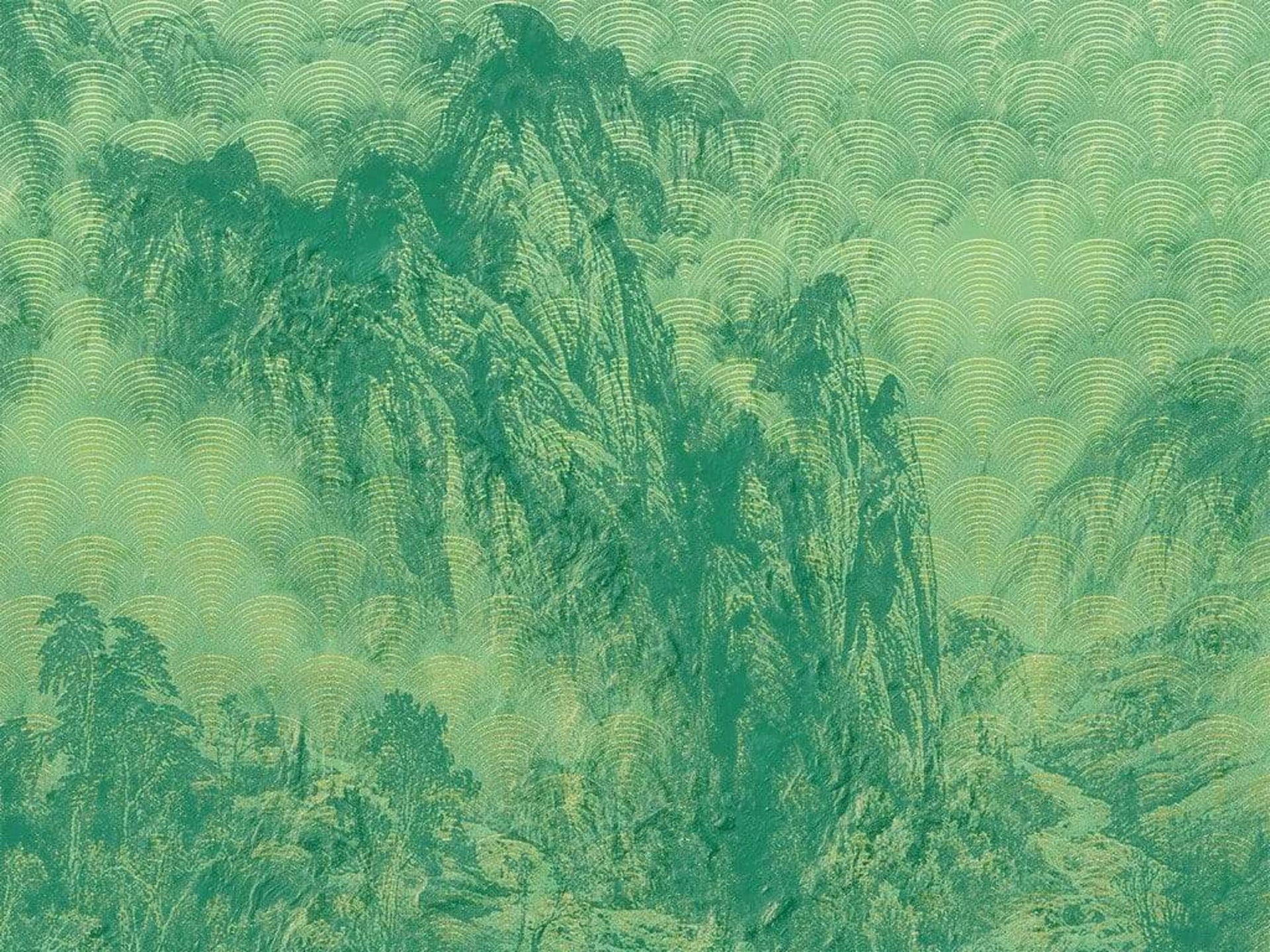 Komar Montagnes Non Woven Wall Mural 400x280cm 8 Panels | Yourdecoration.com