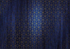 Komar Mystique Bleu Non Woven Wall Mural 400x280cm 8 Panels | Yourdecoration.com