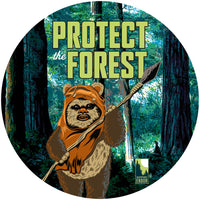 Komar Non Woven Wall Mural Dd1 015 Star Wars Protect The Forest | Yourdecoration.com