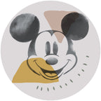 Komar Non Woven Wall Mural Dd1 039 Mickey Abstract | Yourdecoration.com
