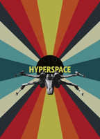 Komar Non Woven Wall Mural Iadx4 029 Star Wars Hyperspace | Yourdecoration.com