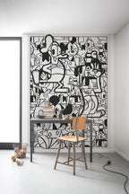 Komar Non Woven Wall Mural Iadx4 058 Mickey Constructive Interieur | Yourdecoration.com