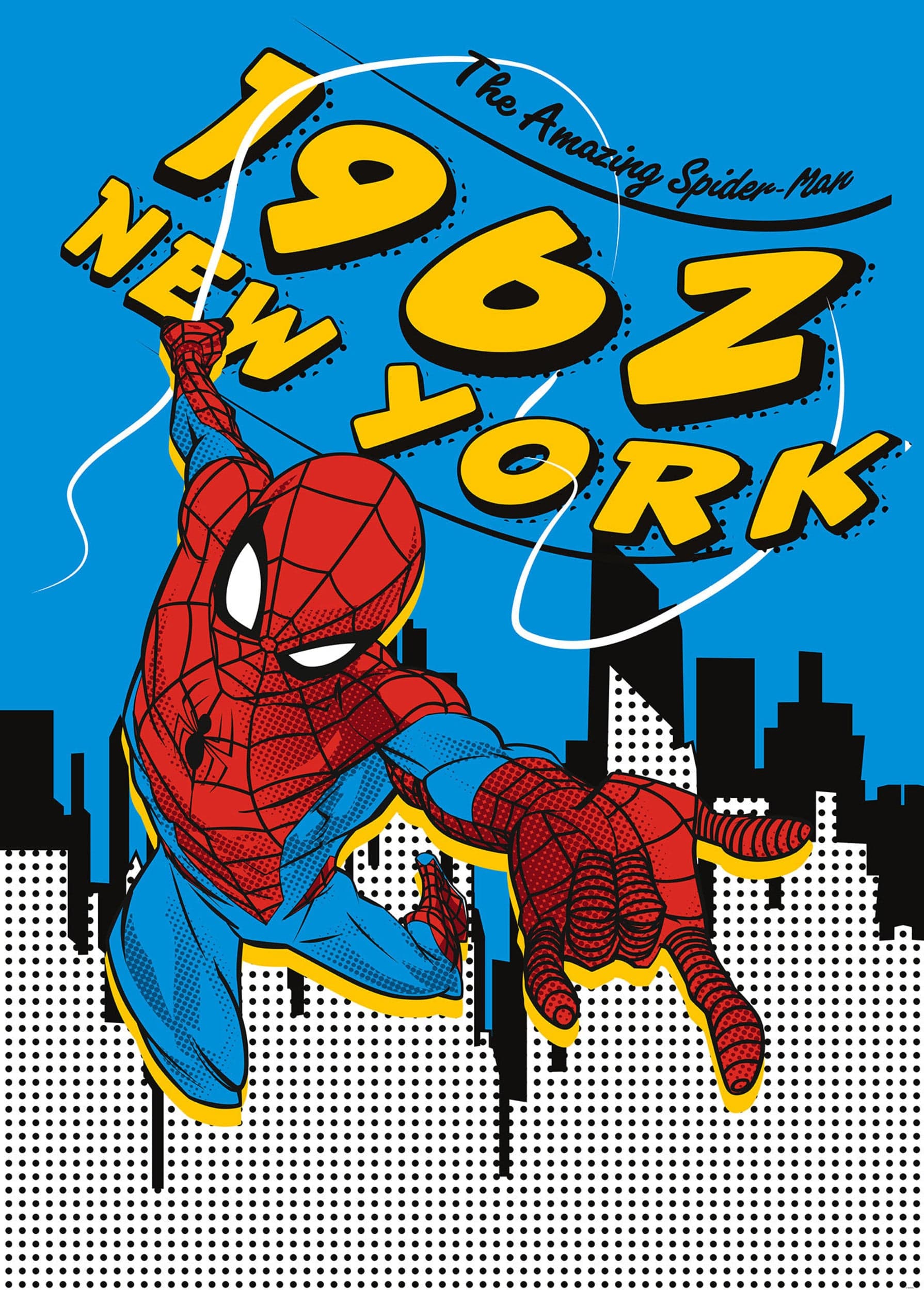 Komar Non Woven Wall Mural Iadx4 081 Spider Man 1962 | Yourdecoration.com