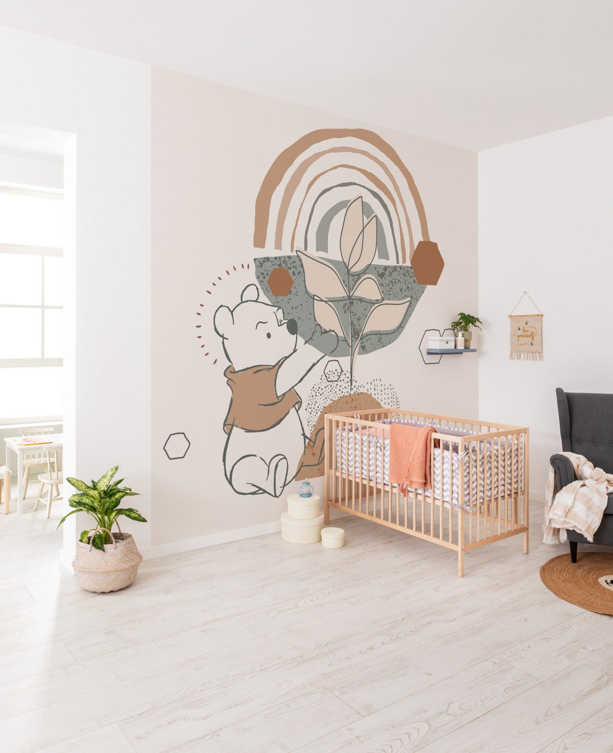 Komar Non Woven Wall Mural Iadx6 048 Winnie Pooh Grow Interieur | Yourdecoration.com