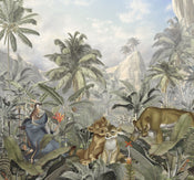 Komar Non Woven Wall Mural Iadx6 088 Lion King Hills | Yourdecoration.com