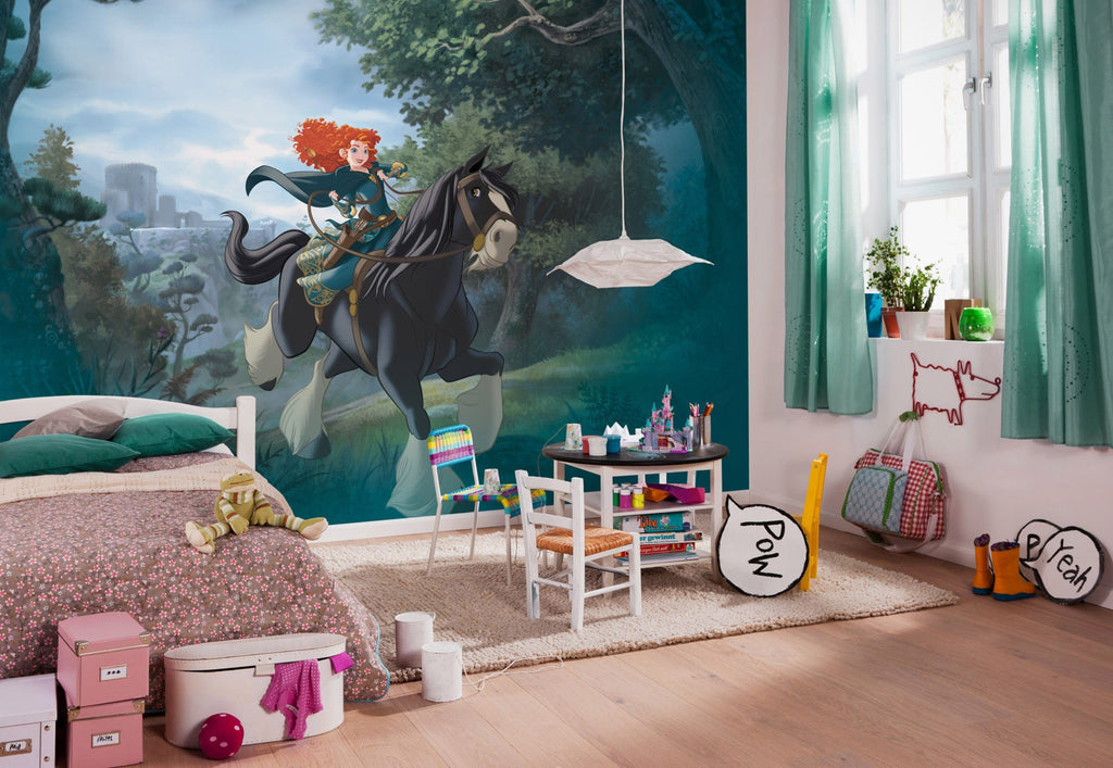 Komar Non Woven Wall Mural Iadx8 002 Merida Riding Interieur | Yourdecoration.com