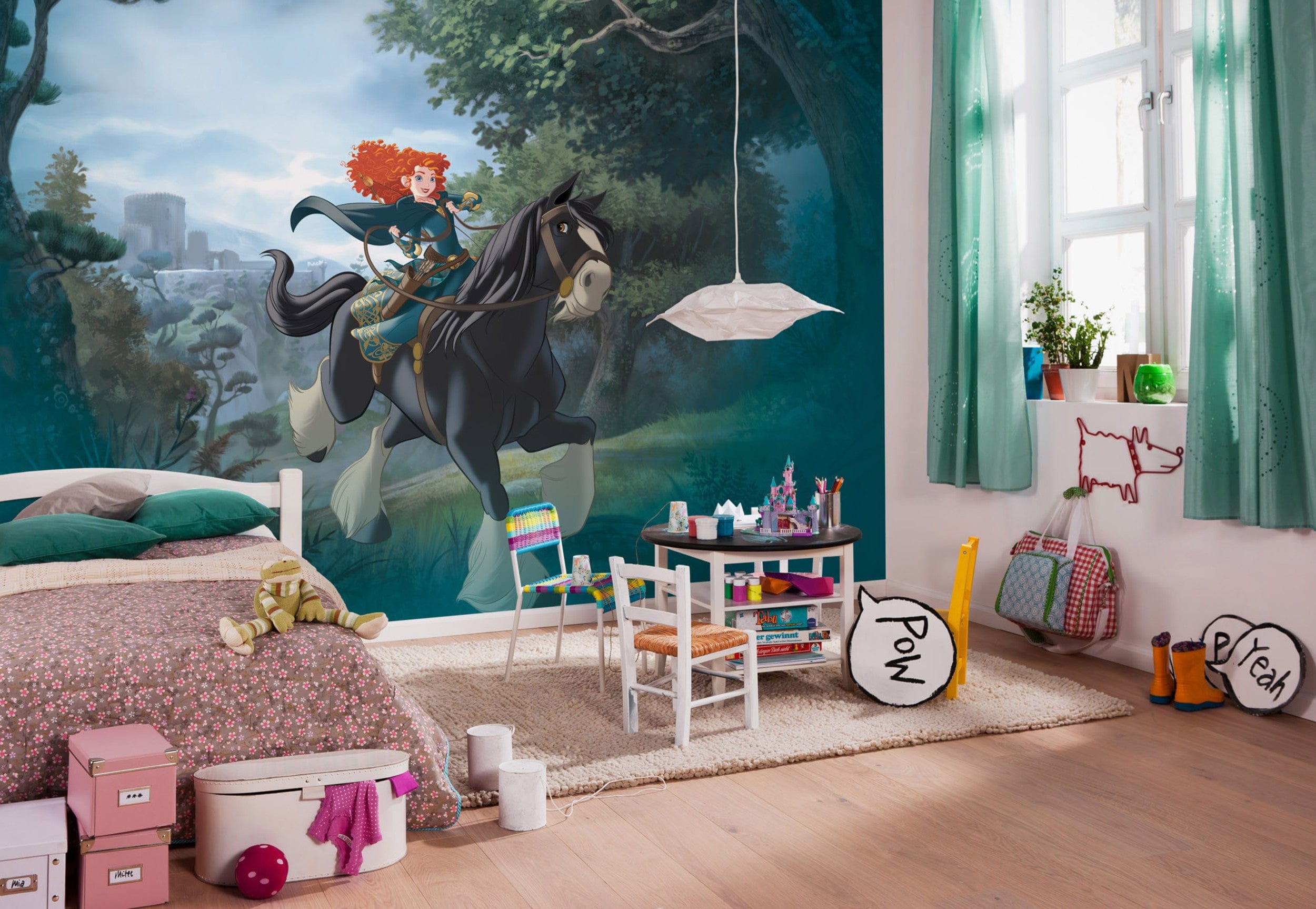 Komar Non Woven Wall Mural Iadx8 002 Merida Riding Interieur | Yourdecoration.com