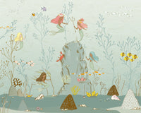 Komar Non Woven Wall Mural Iax7 0013 Mermaids | Yourdecoration.com