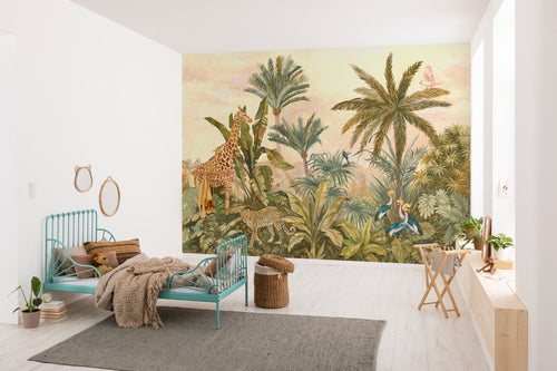 Komar Non Woven Wall Mural Iax8 0005 Tropical Vintage Garden Interieur | Yourdecoration.com