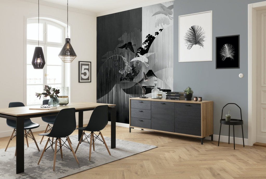 Komar Non Woven Wall Mural Inx4 018 Yin Yang Interieur | Yourdecoration.com