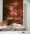 Komar Non Woven Wall Mural Inx4 090 Autumna Rosso Interieur | Yourdecoration.com