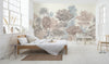 Komar Non Woven Wall Mural Inx8 024 Painted Trees Interieur | Yourdecoration.com