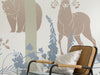 Komar Non Woven Wall Mural Inx8 065 Forest Animals Detail | Yourdecoration.com