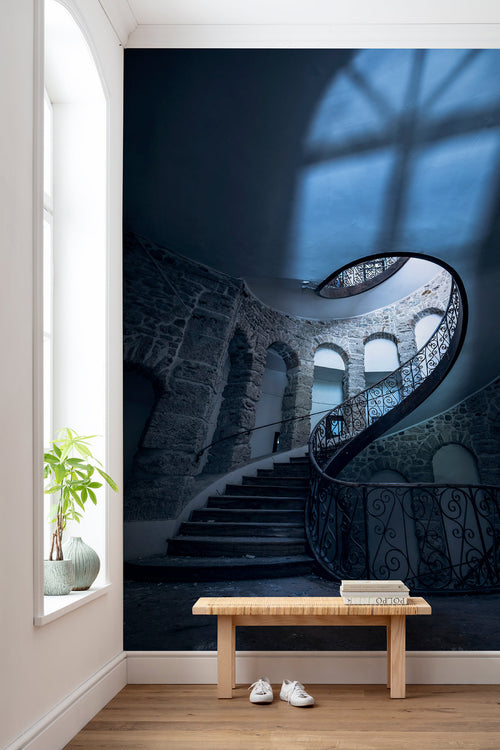Komar Non Woven Wall Mural Shx4 140 The Forgotten Chateau Interieur | Yourdecoration.com