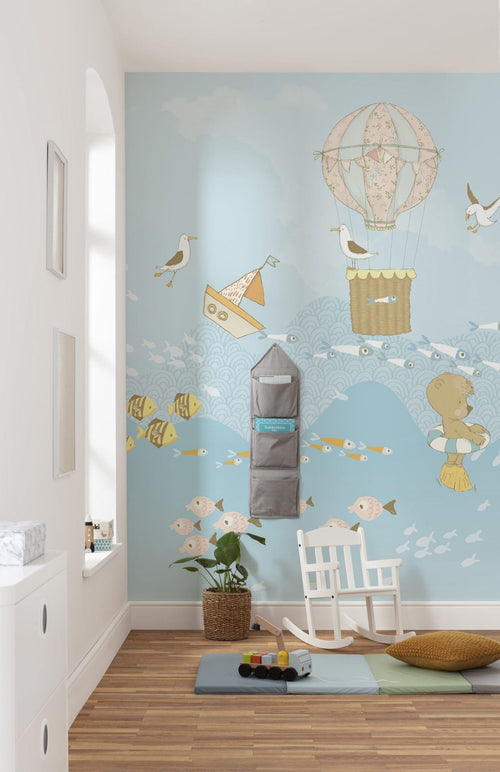 Komar Non Woven Wall Mural X4 1006 Wavy Venture Interieur | Yourdecoration.com