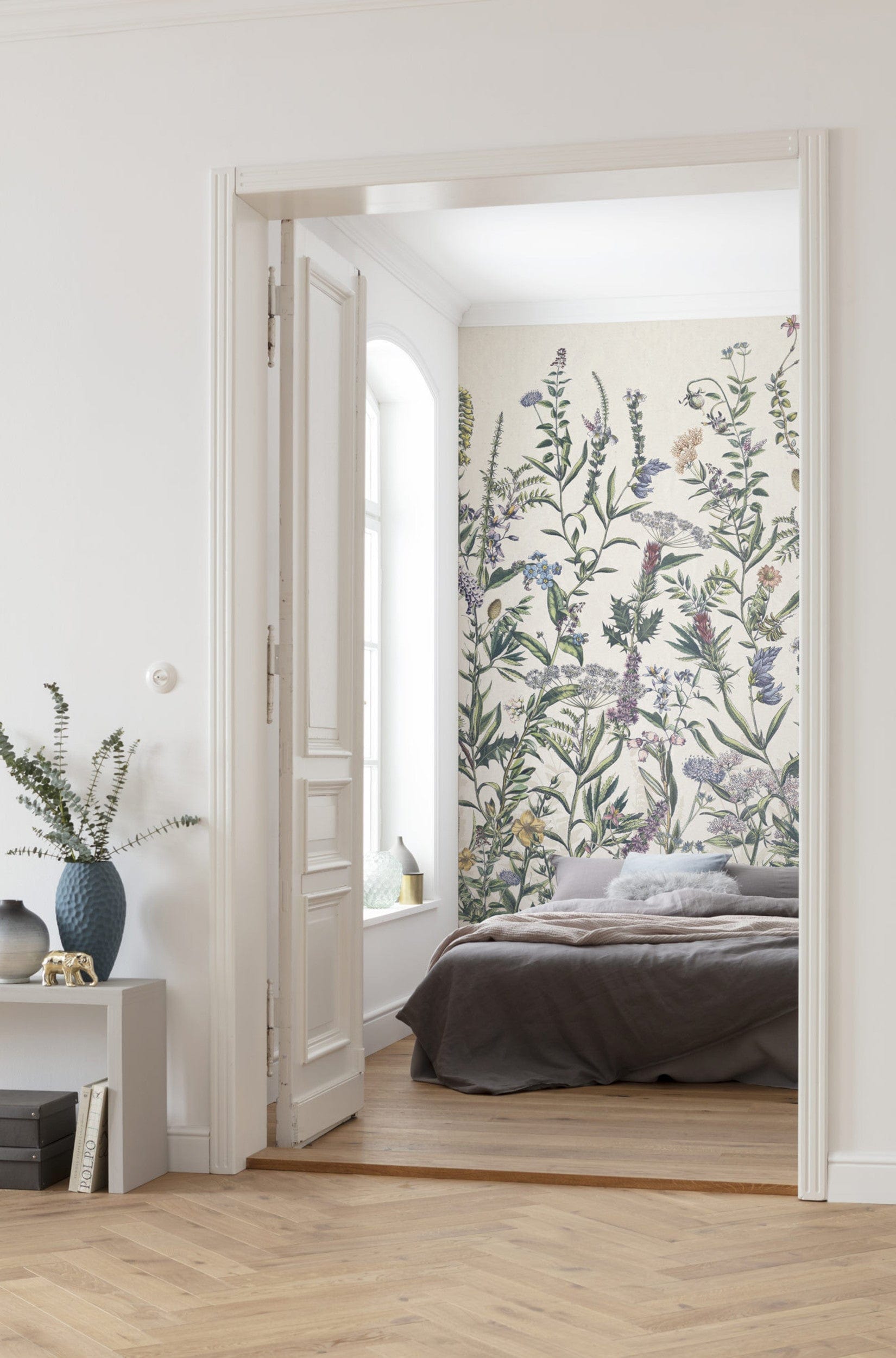 Komar Non Woven Wall Mural X4 1011 Flowering Herbs Interieur | Yourdecoration.com