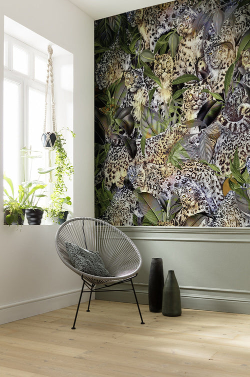 Komar Non Woven Wall Mural X4 1046 Wild Cats Interieur | Yourdecoration.com