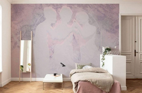 Komar Nymphs Non Woven Wall Mural 400x280cm 4 Panels Ambiance | Yourdecoration.com