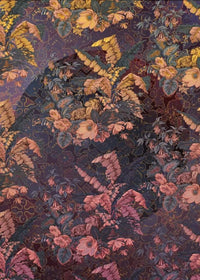Komar Orient Violet Non Woven Wall Mural 200x270cm 4 Panels | Yourdecoration.com