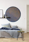 Komar Ornament Wall Mural 125x125cm Round Ambiance | Yourdecoration.com