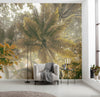 Komar Palms Panorama Non Woven Wall Murals 300x250cm 3 panels Ambiance | Yourdecoration.com