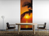 Komar Palmy Beach Sunrise Wall Mural 92x220cm | Yourdecoration.com