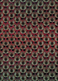 Komar Paon Rouge Non Woven Wall Mural 200x280cm 4 Panels | Yourdecoration.com