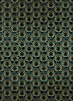 Komar Paon Vert Non Woven Wall Mural 200x280cm 4 Panels | Yourdecoration.com