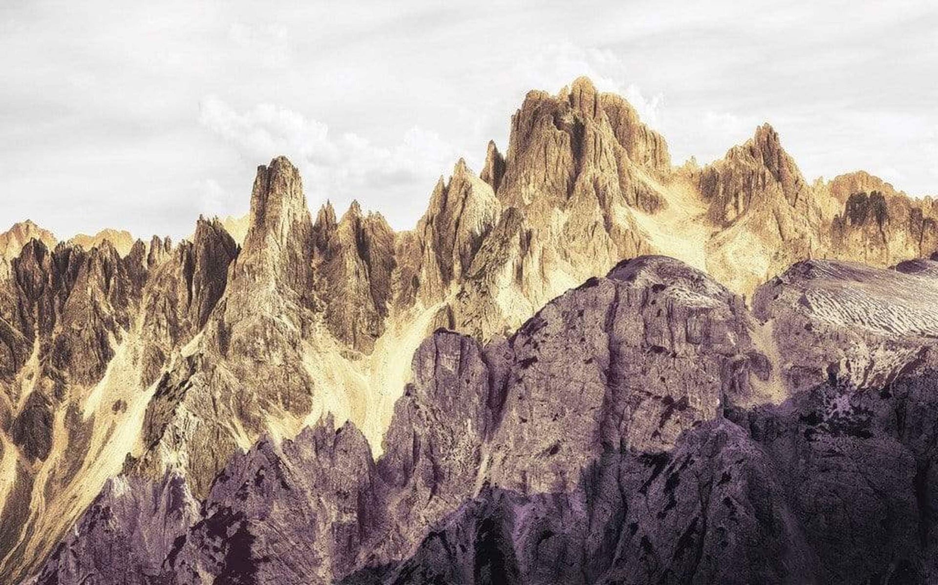 Komar Peaks Color Non Woven Wall Mural 400x250cm 4 Panels | Yourdecoration.com