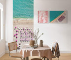 Komar Pink Umbrella Non Woven Wall Mural 100x250cm 1 baan Ambiance | Yourdecoration.com