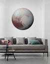 Komar Pluto Wall Mural 125x125cm Round Ambiance | Yourdecoration.com