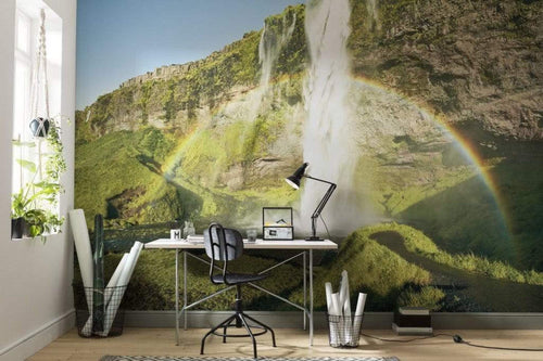 Komar Power of Iceland Non Woven Wall Mural 450x280cm 9 Panels Ambiance | Yourdecoration.com
