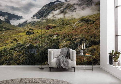 Komar Pure Norway Non Woven Wall Mural 450x280cm 9 Panels Ambiance | Yourdecoration.com