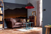 Komar Red Shining Mountain Non Woven Wall Mural 300x150cm 6 Panels Ambiance | Yourdecoration.com